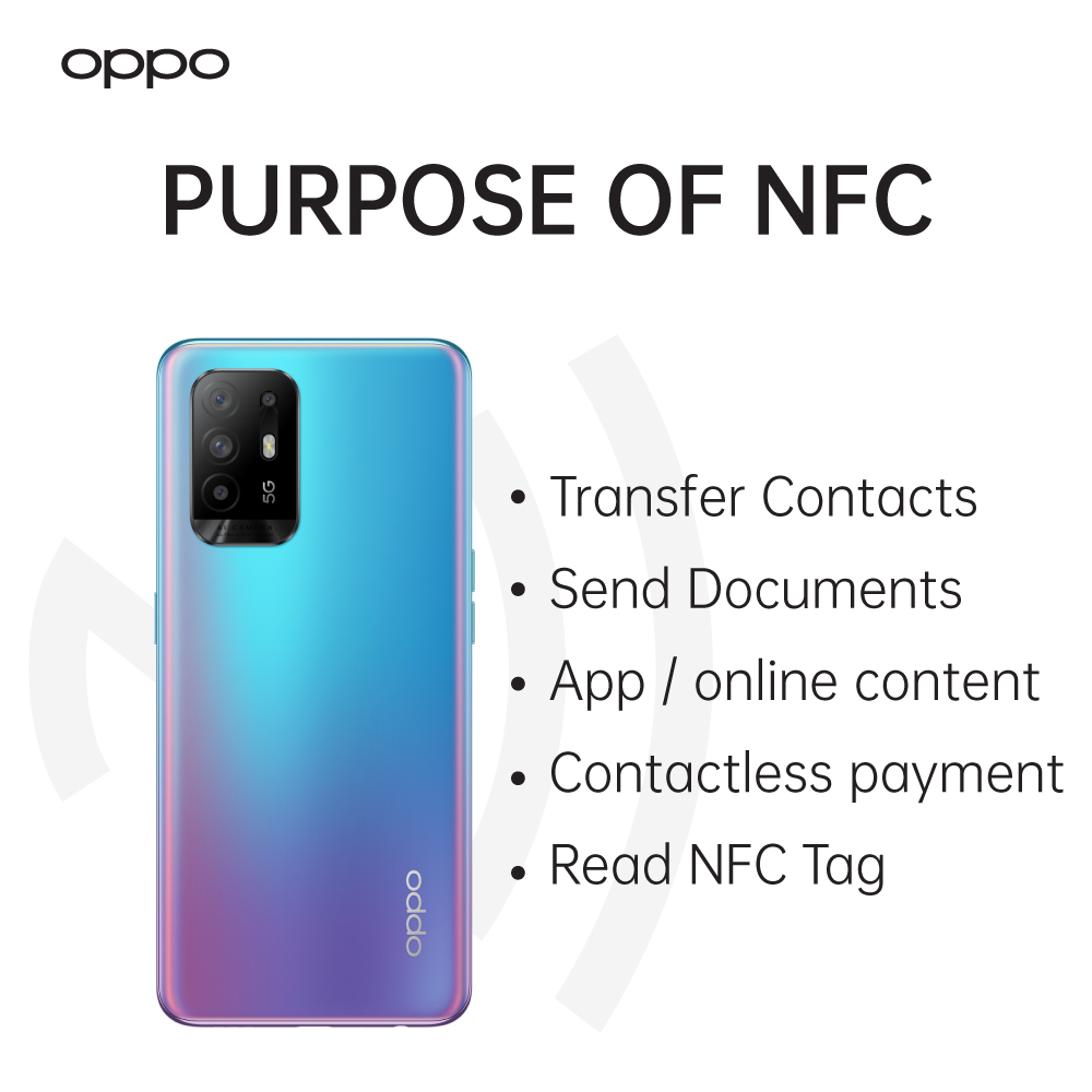 OPPO smartphones with NFC